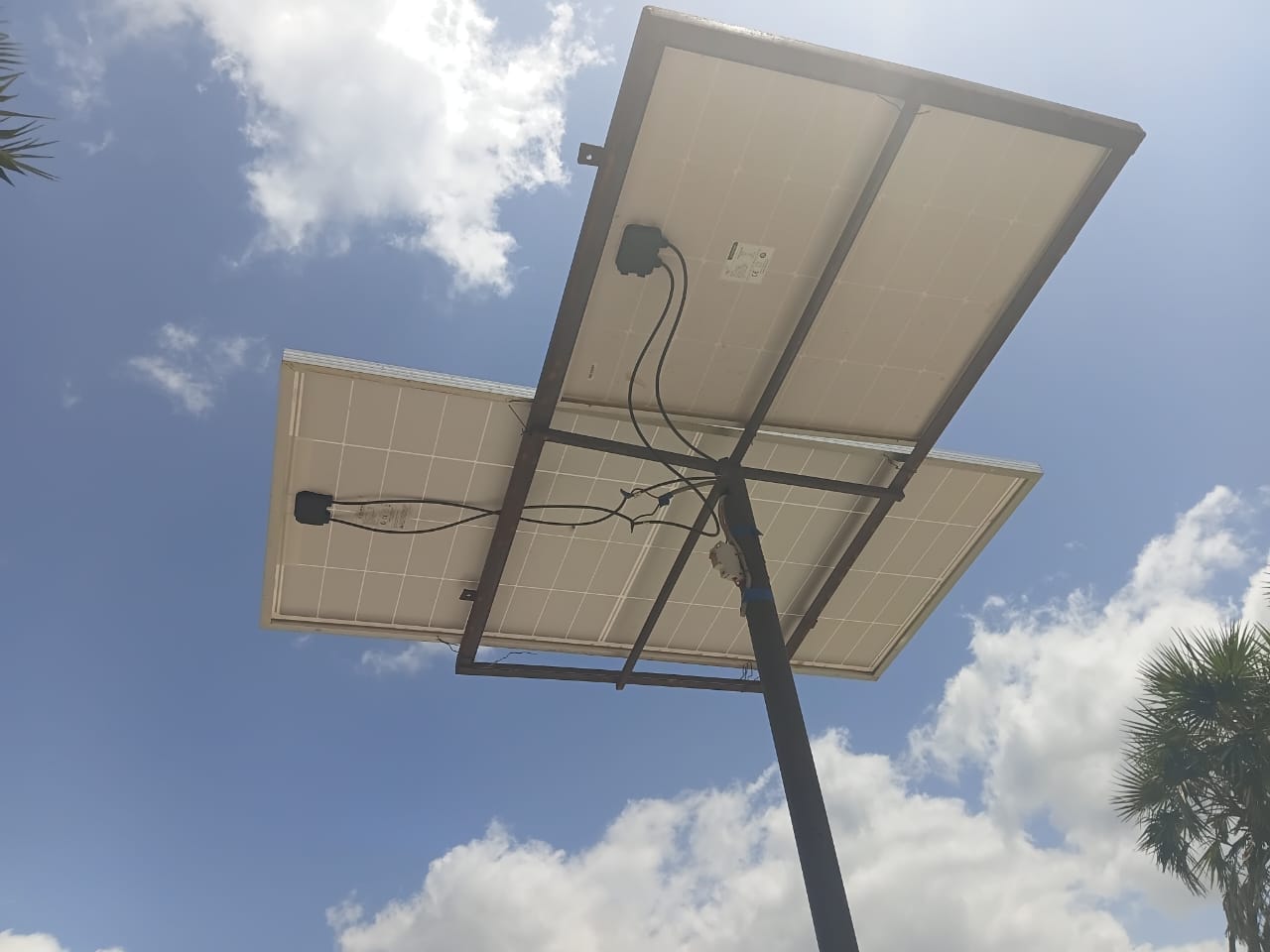 Solar Power Instalation  At Widho Village, Lamu Kenya